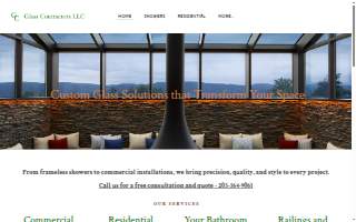 Glass Contractors LLC website