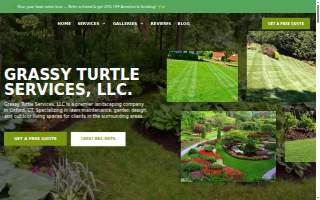 Grassy Turtle Services, LLC. website