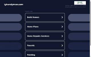 LG Handyman Services website