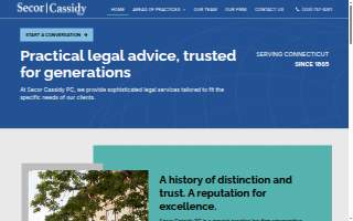 Secor Cassidy & McPartland PC website