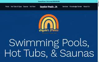 Snyder Pools website