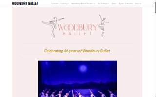 Woodbury Ballet website