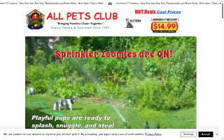 All Pets Club website