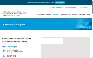 Connecticut Behavioral Health Associates, P.C. of Southington website