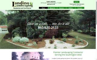 Landino Landscaping website