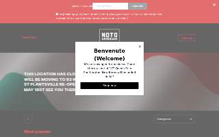Noto Americano Italian Market website