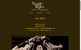 Vanity Rites Tattoo & Body Art website