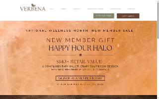 Verbena Holistic Center website