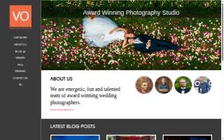 VO Photographers website