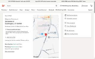 Walgreens website