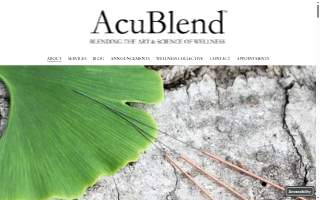 AcuBlend website