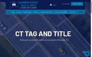 Connecticut Tag & Title website