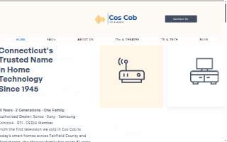 Cos Cob TV & Audio website