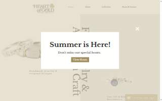 Heart of Gold Fine Jewelry, LLC website