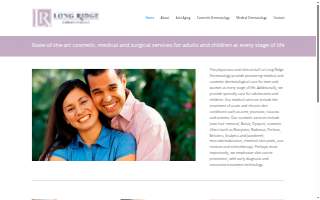 Long Ridge Dermatology website