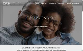 Stamford Family Vision Center website