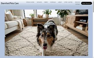 Stamford Pets Care website
