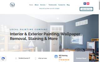 WD Painting LLC website