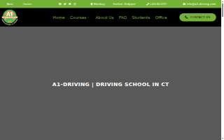 A1-Driving.com | Driving School in Bridgeport/Stratford of Milford website
