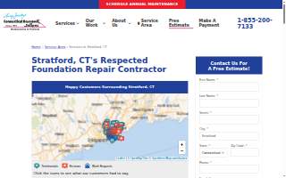 Connecticut Basement Systems of Stratford website