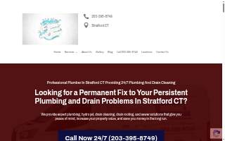 Connecticut Sewer Rooter & Drain Cleaning website