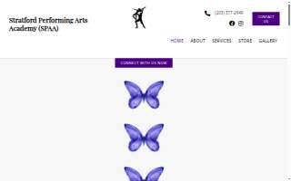 Stratford Performing Arts Academy website