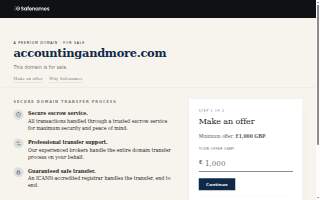 Accounting & More website