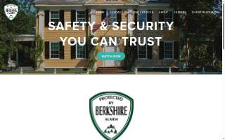Berkshire Alarm website