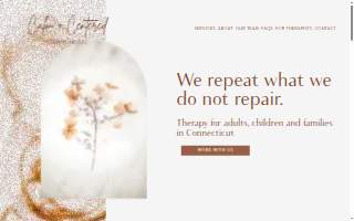 Calm and Centered Counseling website