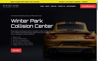 Collision Center LLC website