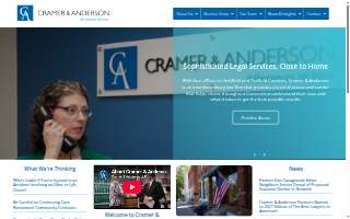 Cramer & Anderson LLP - Litchfield website