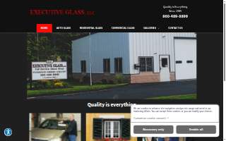 Executive Glass, LLC website