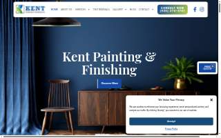Kent Painting & Home Improvement LLC. website