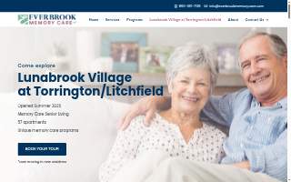 Lunabrook Village at Torrington/Litchfield website