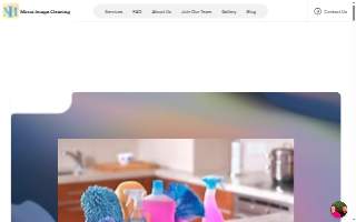 Mirror Image Cleaning website