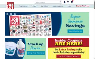 Ocean State Job Lot of Elizabethtown website
