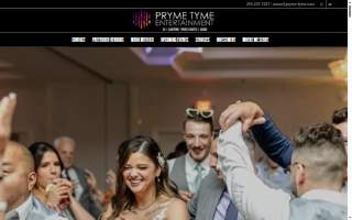 Pryme Tyme Entertainment of Orange website