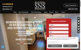 SNS Building & Remodeling LLC website