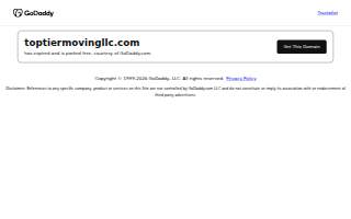 Top Tier Moving LLC website