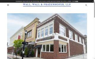 Wall, Wall & Frauenhofer LLP website