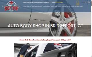 Auto Body Shop Bridgeport - Towne website