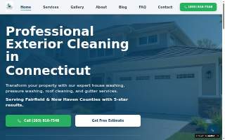 Connecticut Exterior Cleaning website