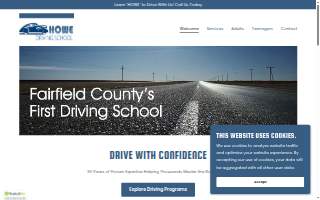 Howe Driving School website
