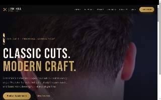 Long Hill Barber Co. website