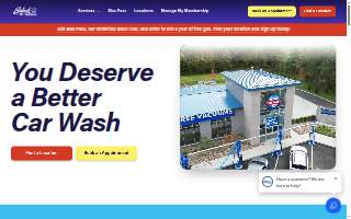 Splash Express Car Wash website