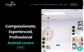 Doggie Style Salon website