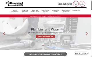 Homestead Comfort website