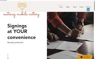 Nutmeg Mobile Notary of Vernon website