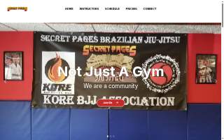 Secret Pages Brazilian Jiu-Jitsu, LLC. website