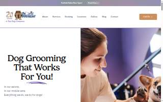 Dogfather Grooming Meriden website